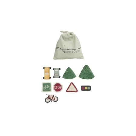 Dywan bawełniany Lorena Canals ECO CITY beżowy 200 x 300 cm