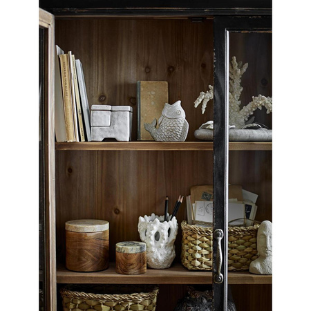 Lisanne Jar w/Lid, Nature, FSC®100%, Acacia