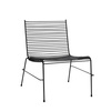 String Lounge Chair Black