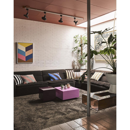 Stół lustrzany HKLIVING różowy rozmiar L