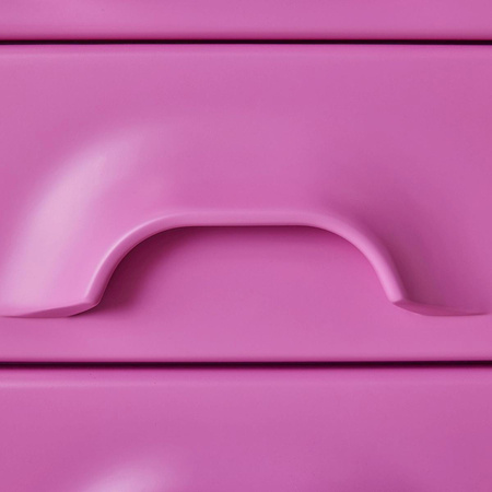 Chest of 8 drawers, urban pink
