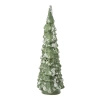 Flicka Deco w/Light, Green, Stoneware