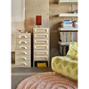 Round woolen rug soft pink (150x150cm)