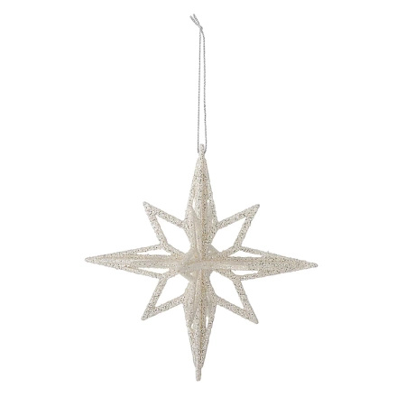 Chue Ornament, Silver, Plastic