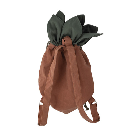 BLOOMINGVILLE TOTTE Orange Tie Bag