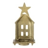 Crista Votive, Brass, Aluminum