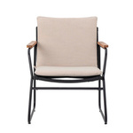 Fotel Bloomingville HAMPTON czarny