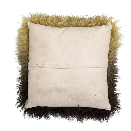BLOOMINGVILLE PANSY cushion brown
