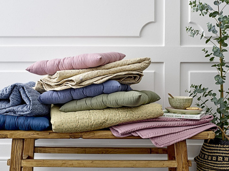 BLOOMINGVILLE pillow pink