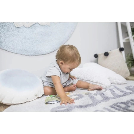 Dywan bawełniany Lorena Canals SUPERSTAR szary Ø120 cm