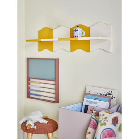 Bubbi Shelf, Yellow, MDF