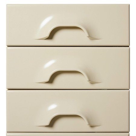 Chest of 8 drawers, cream