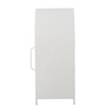 Soria Cabinet, White, Metal