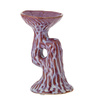 Ivalie Candle Holder, Pink, Stoneware