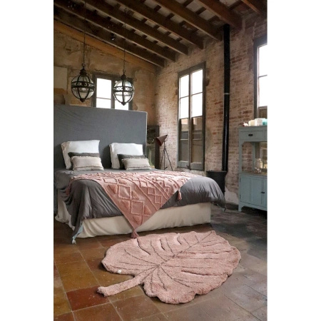 Dywan bawełniany Lorena Canals PLANTS beżowy 180 x 120 cm