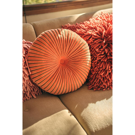 Poduszka hkliving RIPPLE pomarańczowa rozmiar 50x50 cm