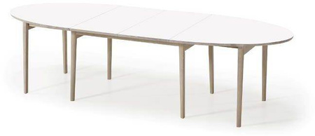 Dining table #78 SKOVBY natural white