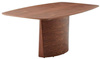 Dining table #117 SKOVBY natural black