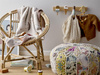 Wieszak ratanowy Bloomingville ARANYA naturalny