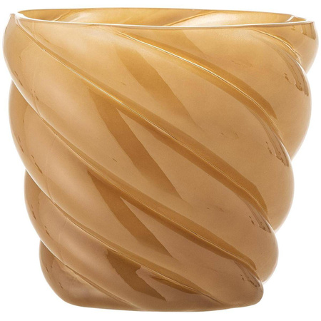 Callo Flowerpot, Yellow, Glass