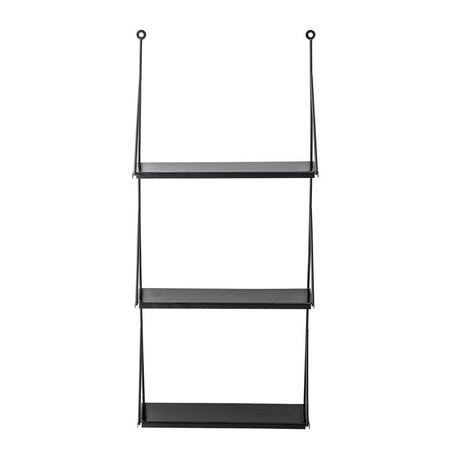 BLOOMINGVILLE Walter Wall Shelf Black