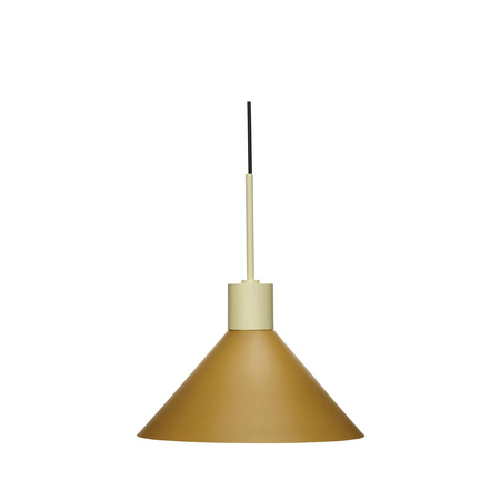 HÜBSCH CRAYON brown and white hanging lamp