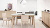 Dining table #118 SKOVBY brown