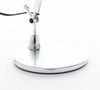 Lampa biurkowa Artemide Tolomeo Micro srebrna polerowana
