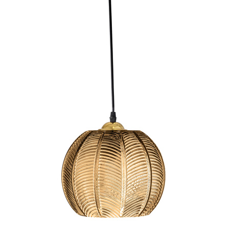 Lampa wisząca Bloomingville ADAR brązowa