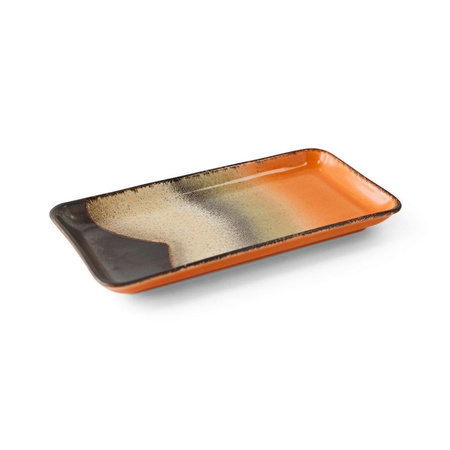70s ceramics: small trays twenty four hours (set of 2)