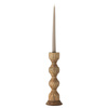 Nalua Candle Holder, Nature, Mango