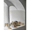 Anisa Ornament, Gold, Plastic