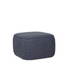 HÜBSCH CUBE pouf grey