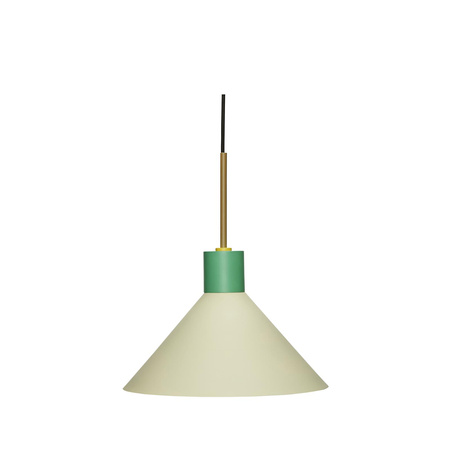 HÜBSCH CRAYON hanging lamp green red yellow