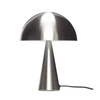 HÜBSCH MUSH silver table lamp