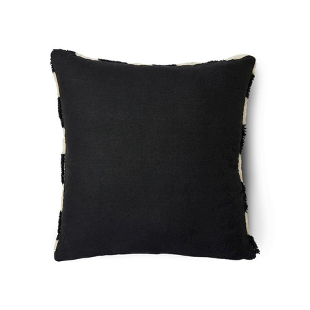 Poduszka hkliving WOOLEN czarna rozmiar 50x50 cm