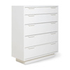 Chest of drawers, eggshell white
