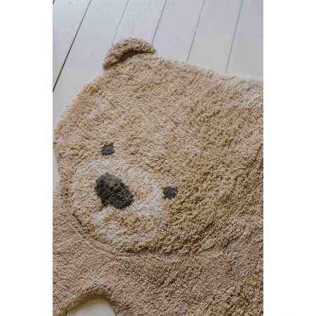 Dywan bawełniany Lorena Canals ANIMAL RUGS beżowy 122 x 120 cm
