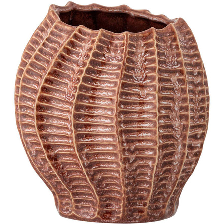 Callon Vase, Rose, Stoneware