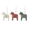Siffer Candle Holder, Grey, Polyresin