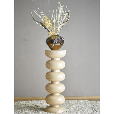 Alba Side Table, Brown, Metal