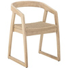 Serrone Dining Chair, Nature, Rubberwood