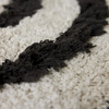 Round bath mat monochrome (80x80cm)