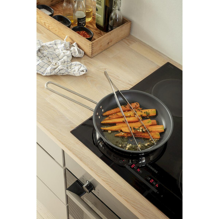 Pęseta do żywności Eva Trio srebrna