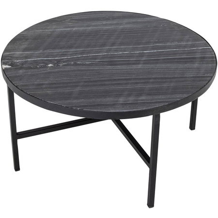 Estelle Coffee Table, Grey, Marble