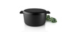 EVA SOLO NORDIC KITCHEN pot with lid black size Ø26