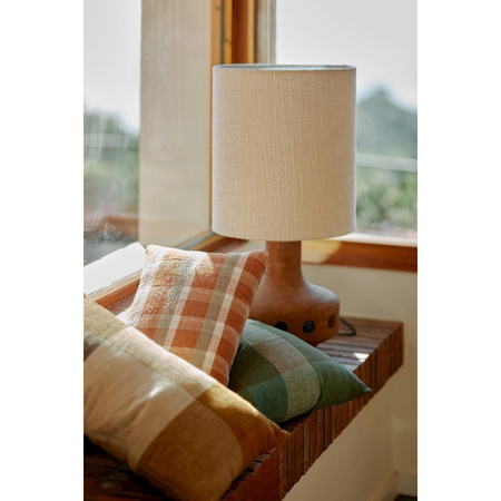 Poduszka hkliving COUNTRY brązowa rozmiar 60x35 cm