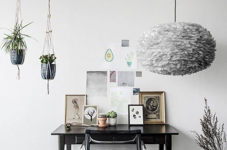 Lampshade UMAGE EOS XL LIGHTGREY gray size XL