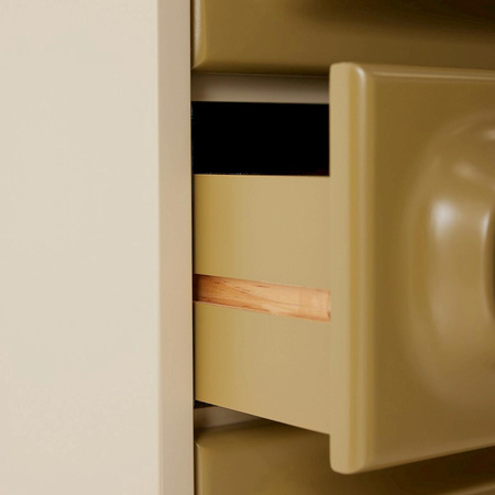 Space drawer cabinet, sage/cream