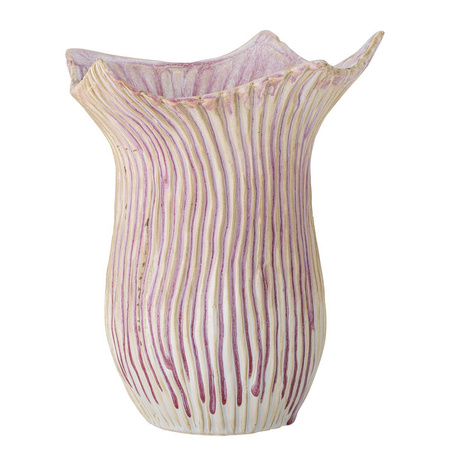 Floral Vase, Rose, Stoneware